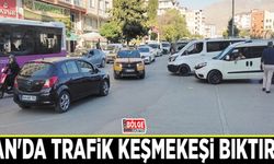 Van'da trafik keşmekeşi bıktırdı