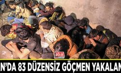 Van’da 83 düzensiz göçmen yakalandı