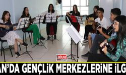 Van’da gençlik merkezlerine ilgi…