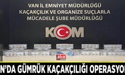Van’da gümrük kaçakçılığı operasyonu