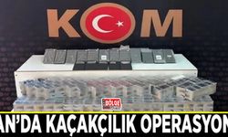 Van’da kaçakçılık operasyonu