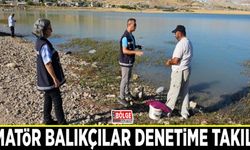 Amatör balıkçılar denetime takıldı