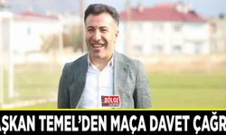 Başkan Temel’den maça davet çağrısı