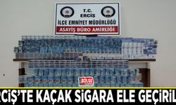 Erciş’te kaçak sigara ele geçirildi