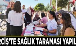 Erciş’te sağlık taraması yapıldı