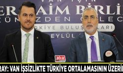 Güray: Van işsizlikte Türkiye ortalamasının üzerinde