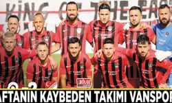 Haftanın kaybeden takımı Vanspor…