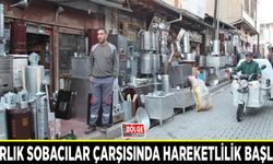 Sobacılar çarşısında hareketlilik başladı