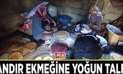 Tandır ekmeğine yoğun talep