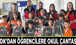 TKDK'dan öğrencilere okul çantası…