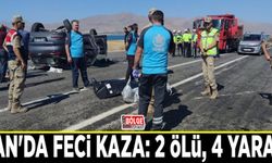 Van'da feci kaza: 2 ölü, 4 yaralı