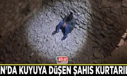 Van'da kuyuya düşen şahıs kurtarıldı