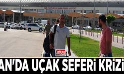 Van'da uçak seferi krizi