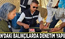 Van'daki balıkçılarda denetim yapıldı