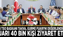 Van TSO Başkanı Necdet Takva, Gurme Fuarı'nı değerlendirdi