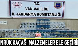 Van’da gümrük kaçağı malzemeler ele geçirildi