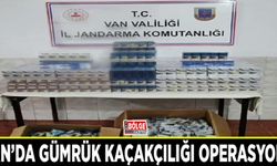 Van’da gümrük kaçakçılığı operasyonu