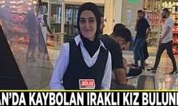 Van’da kaybolan Iraklı kız bulundu