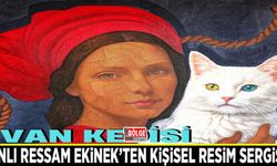 Vanlı Ressam Ekinek’ten kişisel resim sergisi...