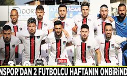 Vanspor'dan 2 futbolcu haftanın onbirinde...