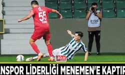 Vanspor liderliği Menemen'e kaptırdı