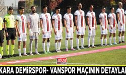 Ankara Demirspor- Vanspor maçının detayları…