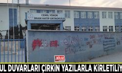 Okul duvarları çirkin yazılarla kirletiliyor