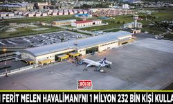 Van Ferit Melen Havalimanı'nı 1 milyon 232 bin kişi kullandı