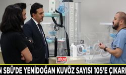 Van SBÜ'de yenidoğan kuvöz sayısı 105'e çıkarıldı
