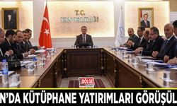 Van’da kütüphane yatırımları görüşüldü