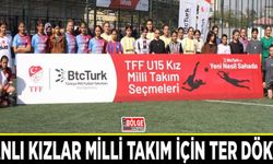 Vanlı kızlar milli takım için ter döktü