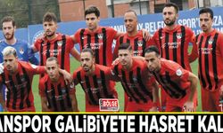 Vanspor galibiyete hasret kaldı