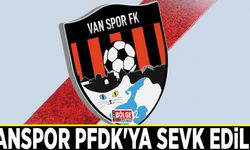 Vanspor PFDK'ya sevk edildi