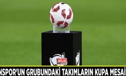 Vanspor'un grubundaki takımların kupa mesaisi…