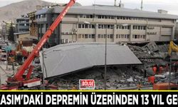 9 Kasım'daki depremin üzerinden 13 yıl geçti