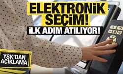 Elektronik seçim için adım atılıyor!