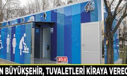 Van Büyükşehir, tuvaletleri kiraya verecek