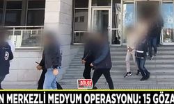 Van merkezli medyum operasyonu: 15 gözaltı
