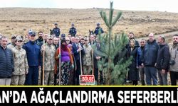 Van’da ağaçlandırma seferberliği