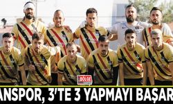 Vanspor, 3'te 3 yapmayı başardı