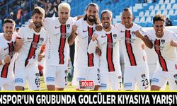 Vanspor'un grubunda golcüler kıyasıya yarışıyor