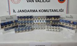 Van'da 860 paket kaçak sigara ele geçirildi