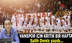 Vanspor için kritik bir hafta