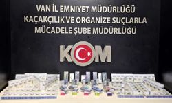 Van’da çok sayıda gümrük kaçağı malzeme ele geçirildi