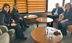 DEM Parti Heyeti, Hamit Geylani'nin Taziyesine katıldı