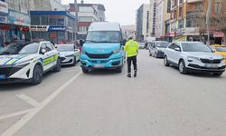 Van'da 20 araç daha trafikten men edildi