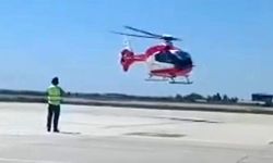 Şemdinli'deki bebek ambulans helikopterle Van'a sevk edildi