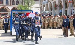 Van'da şehit güvenlik korucusu için tören düzenlendi