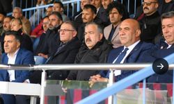 Vali Balcı, Vanspor maçını tribünden izledi