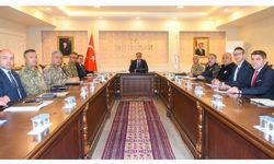 Van’da asayiş ve güvenlik masaya yatırıldı